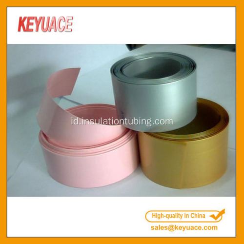 PVC Colourful Heat Shrink Tube Untuk Baterai